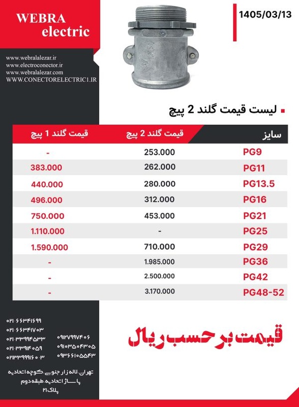 لیست قیمت گلند 2 پیچ
