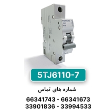کلید مینیاتوری زیمنس مدل 5TJ6110-7