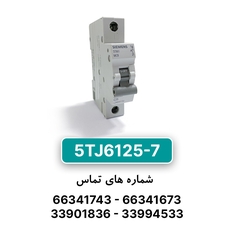 کلید مینیاتوری زیمنس مدل 5TJ6125-7