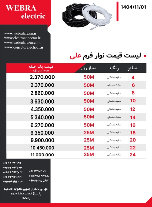 نوار فرم علی