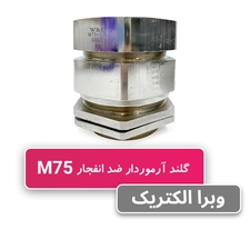 گلند ضد انفجار آرموردار M75 (به همراه شرود و ارت تگ)