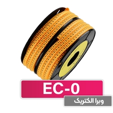 حروف و شماره سیم حلقوی مدل EC-0 برند W&E