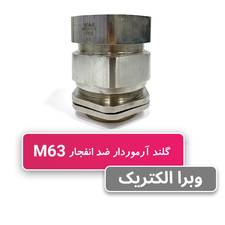 گلند ضد انفجار آرموردار M63 (به همراه شرود و ارت تگ)