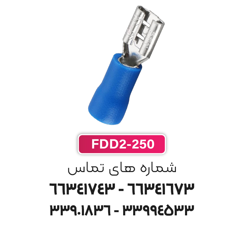 سرسیم فیشی مادگی 2.5 (FDD2-250) – W&E