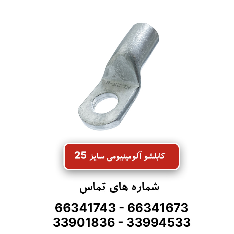 کابلشو آلومینیومی کلوته KL25-8